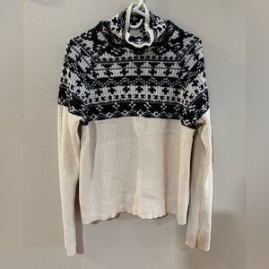 Columbia Women's Pine Street Jacquard Sweater EUC size XL